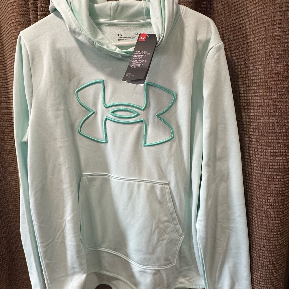 Under Armour Mint Green Hoodie